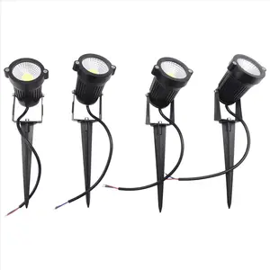 4 Packs Garden Spot Lights Outdoor Landscape LED Lamp Pathway Yard Waterproof