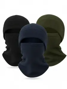 [Buy 1 Hat Get 1 FREE Gaiter] 3-Piece Thick Polar Fleece Beanie with Ear Flaps & Neck Gaiter Set for Men Women – Ultra Warm Winter Skull Cap Scarf Combo, Unisex Ski Snowboarding Hiking Outdoor