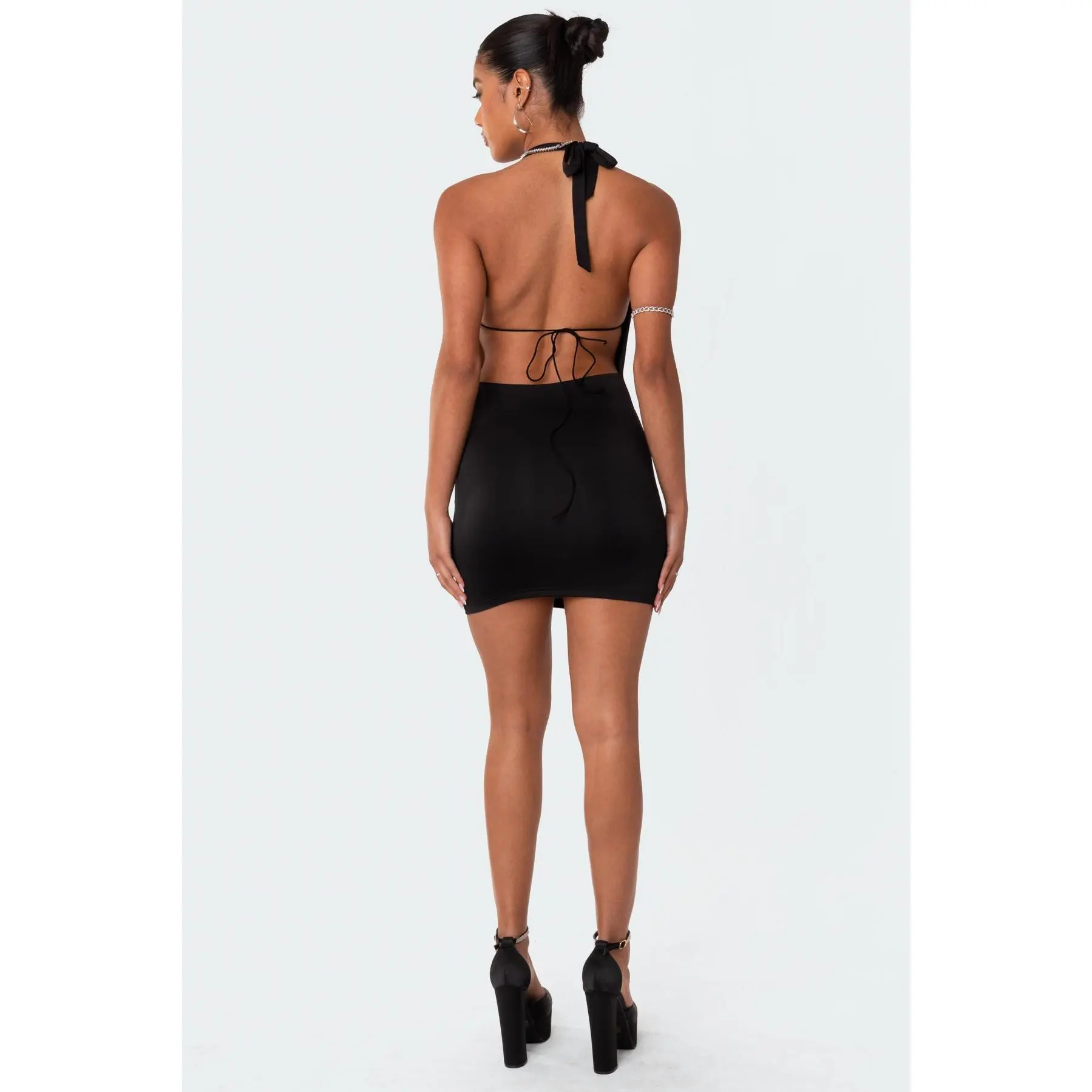 maddy mini dress CELINE CREPE MINI DRESS