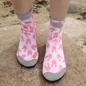 Kids Quick-Dry Soft Sole Water Shoes - Non-Slip, Anti-Cut, Soft Barefoot Aqua Socks for Beach, Diving
