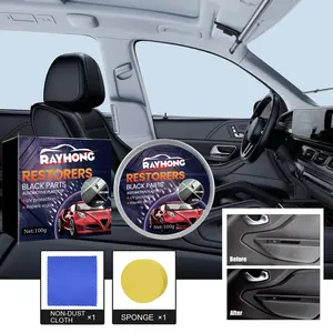 Car Plastic Repair Wax Car Interior Seat Cleaning, Maintenance, Polishing, Stain Removal, Plastic Renovation Wax