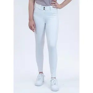 The Finley Full-Seat Breech in Classic White