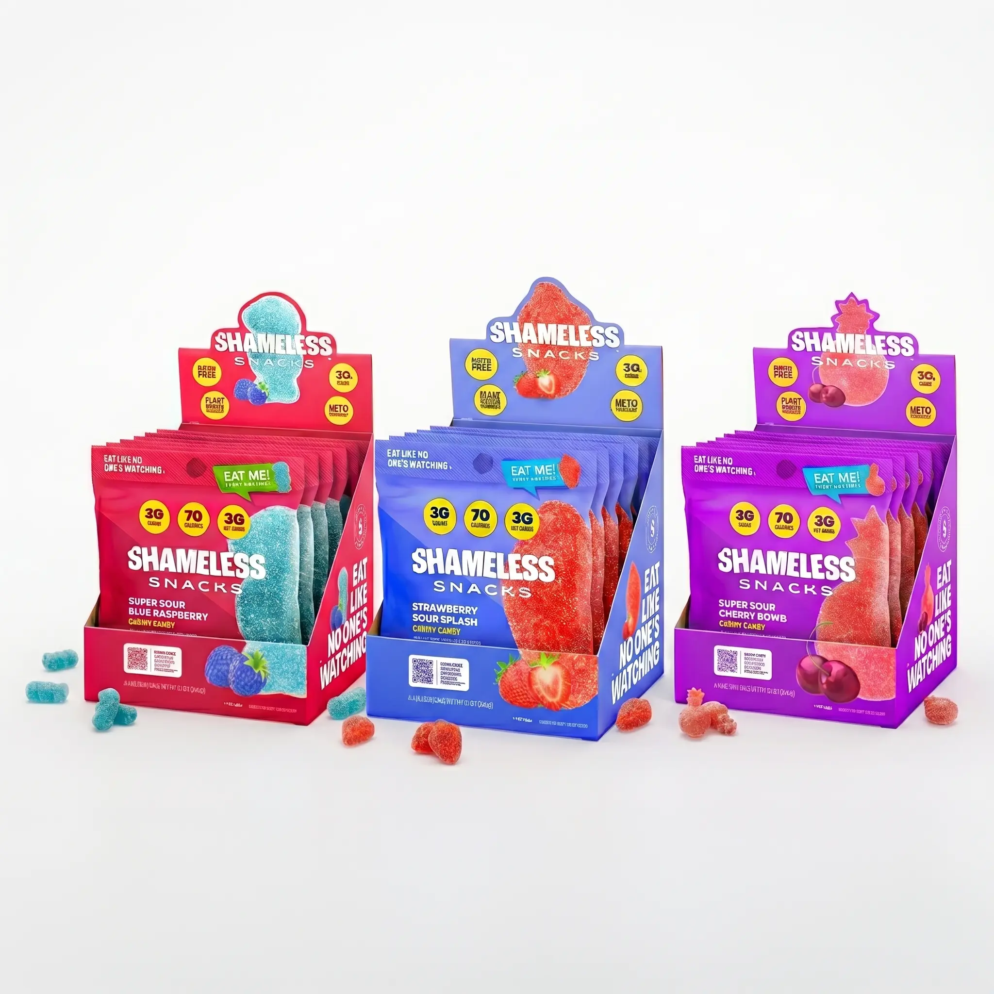 Sour Power Variety Pack - Ultimate Shameless Snack Sour Bundle Sour Power Variety Pack - Ultimate Shameless Snack Sour Bundle