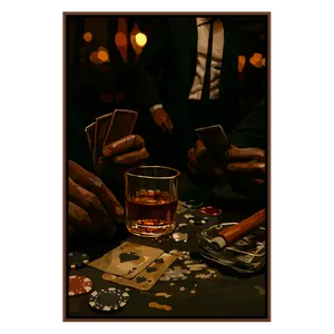 Artistic Whiskey Photo Print Poster - Glossy Paper, Multi-Size Options Including 8x12 inch (20cm x 30cm), Frameless Wall Decoration, Ideal Gift for Collectibles Enthusiasts