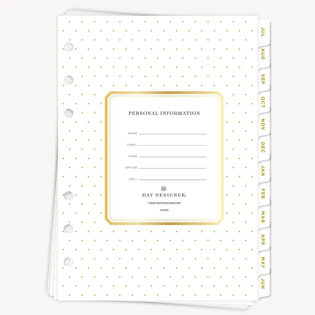 A5 Planner Inserts: 2025-26 Weekly/Monthly A5 (Academic Year)