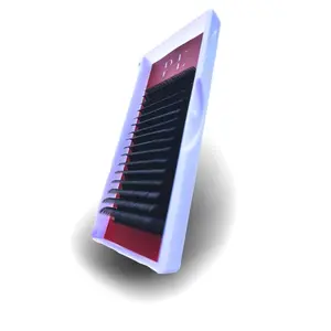 Cashmere D curl eyelash extensions MIX TRAY BY PRE ESSENCE 16 rows