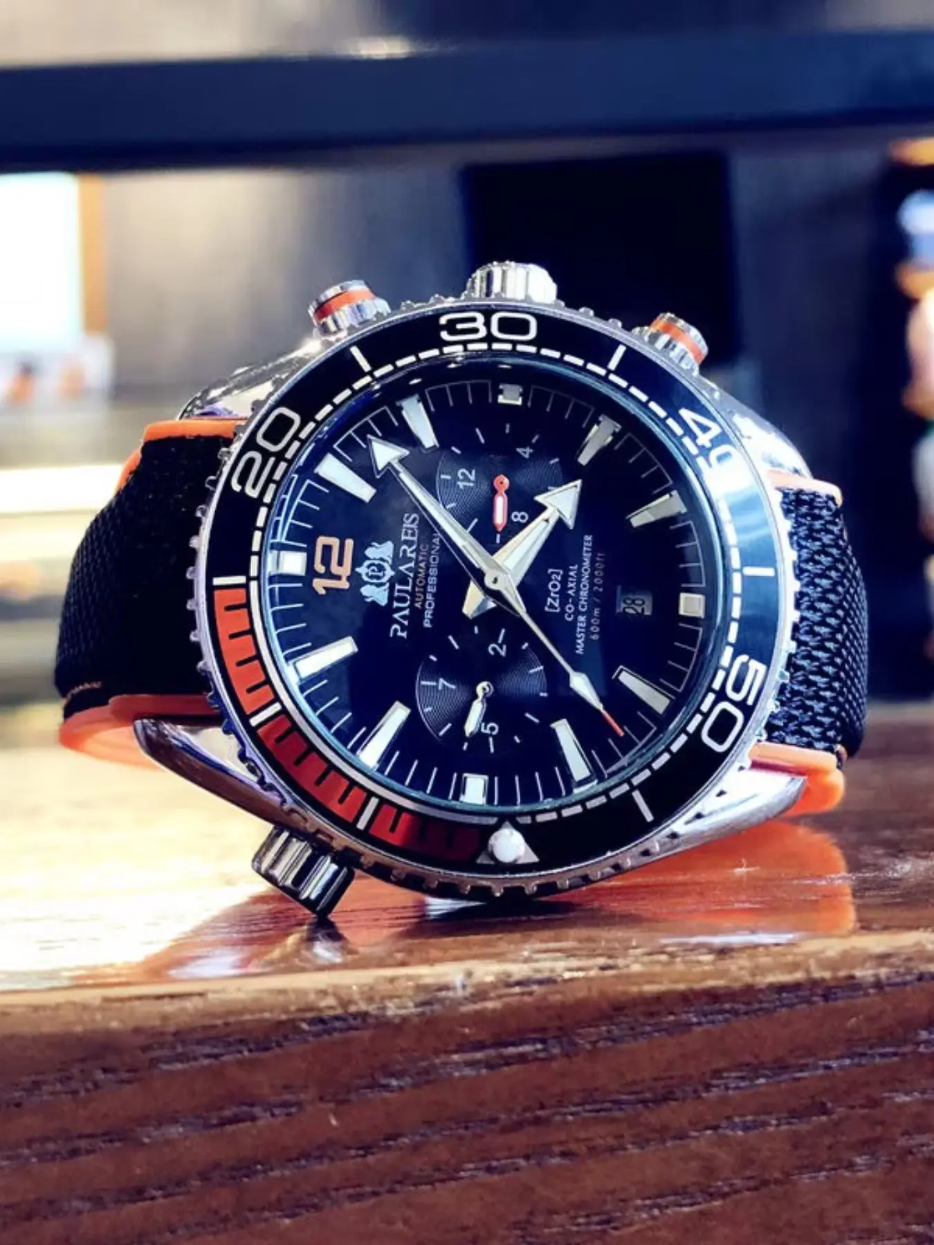 Sport Business Mechanical Watch, Steel Case, Analog Face, Waterproof Nylon Strap, Men's Fashion Watch, Fashionable Waterproof Watch, Sporty Waterproof Watch, All Seasons, Fashionable Wristwatch