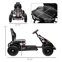 Style 1, Black, Rubber Wheels, 110 lbs, Ages 5-12
