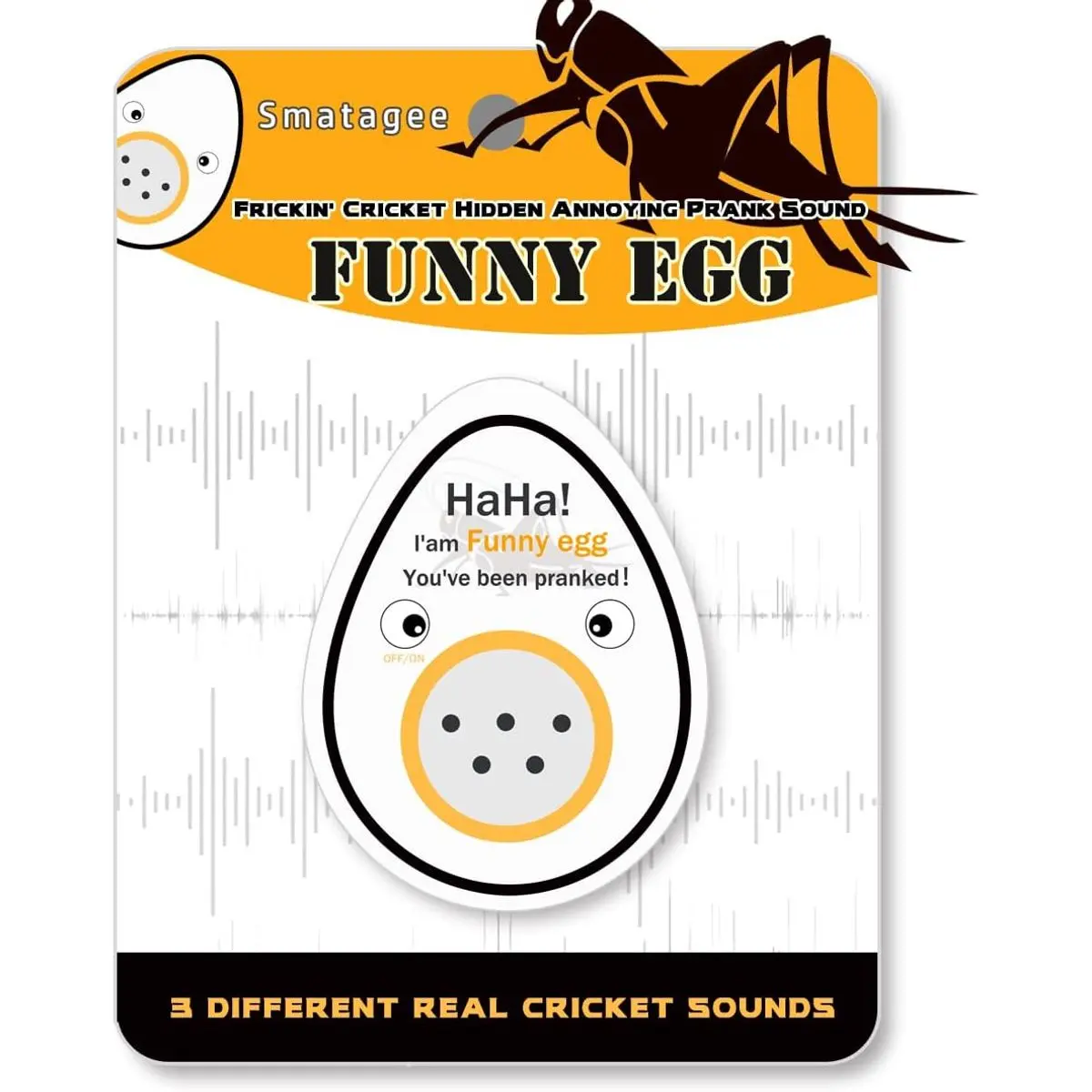 Funny Egg's Cricket-Chirping Prank Sound