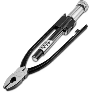 9 Inch Safety Wire Twister Reversible Pliers Left and Twists Aircraft Wire Twisting Tool Twister for Aircraft Auto Industry