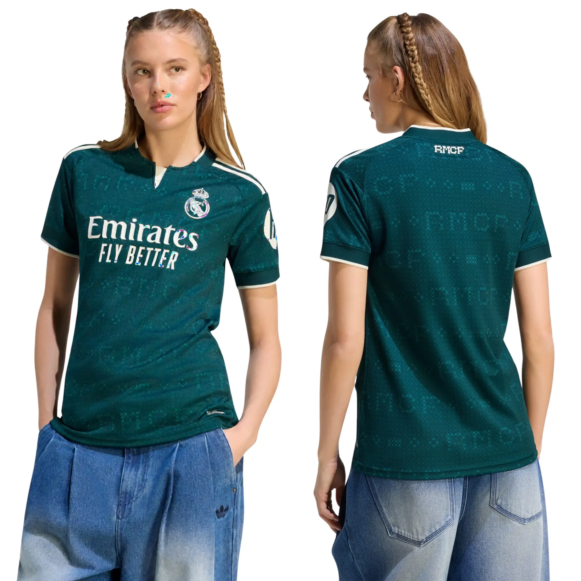 Real Madrid 2026–2027 Dark Green Soccer Jersey, La Liga Football Shirt,  Lightweight Short Sleeve Game Day Fan Sportswear