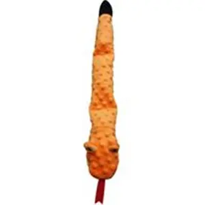 212 MAIN Ethical Large-Size 25 in. Skinneeez Extreme Snake Shape Dog Toy with Triple Squeakers