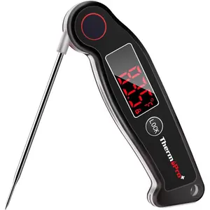Thermopro  LCD Grill & Meat Thermometer, Black