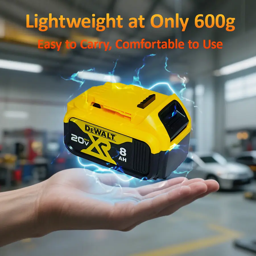 DW 4-Pack 20V Max XR 8.0Ah Lithiumion Battery Pack by DCB200 for 20V Tools High Capacity & Exceptional Compatibility Lightweight at Only 600g Easy to