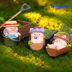 LuLu The Piggy Flower House Series Collectible Figures Sealed Blind Box