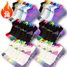Women's Anti-Chafing Athleisure Low-Cut Ankle Socks - Slim No-Bulge Fit, Breathable, Comfortable, Non-Slip, Moisture-Absorbing, All-Seasons, Stays Put on Runs, 1-Size, Multiple Packs (6/12/18/32 Pairs, Assorted Colored, 18pairs Mix) for Running, Leisure,s