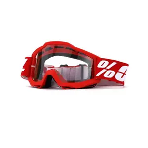 Motocross Goggles, Dirt Bike Riding Glasses – UV Protection Anti-Fog Off-Road Motorcycle Sunglasses for Snowmobile, ATV, Rally Racing, Skiing, Snowboard – Unbreakable Lens & Adjustable Strap