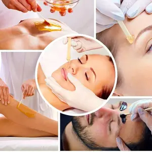 100pcs Wooden Wax Sticks - Body Eyebrow, Lip, Nose Small Waxing Applicator Sticks for Hair Removal and Smooth Skin Professional Spa and Home Use Body Care (Pack of 100)