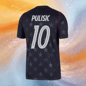 2026 United States Home And Away 10# Pulisic Short Sleeve Soccer Jerseys Fans Version