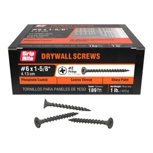 Bugle Head Coarse Thread Drywall Screw 1 lb. Box