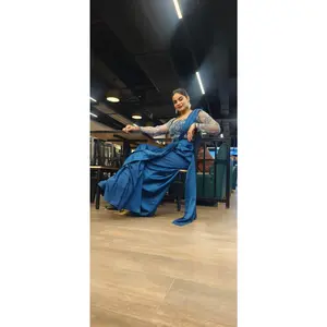 Boutique Collection Dhoti Saree Pre-Draped with Sequin Work