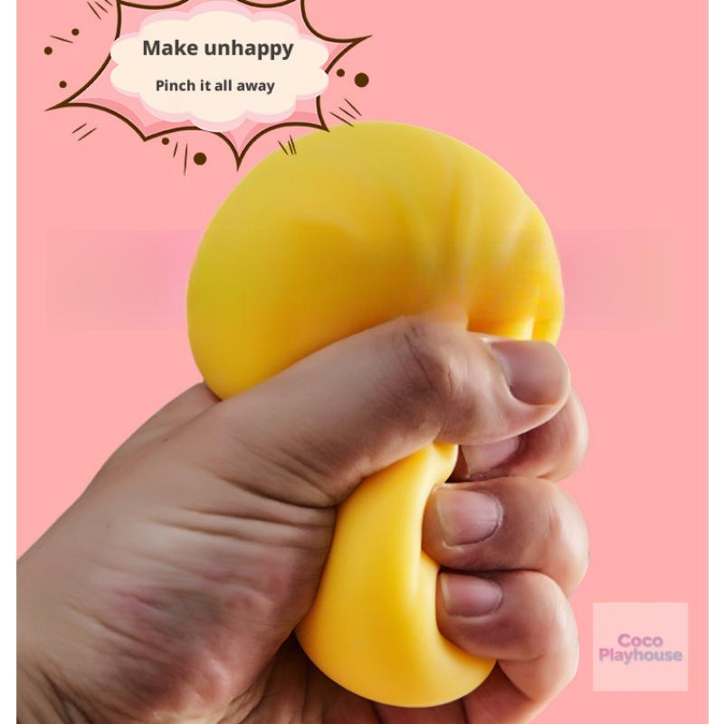 4-Pack, 2-Pack, Galaxy Dumpling Toy Squishy - Mystery Bun Fidget Toy, Soft TPR Material, 3.35" x 2.17", Stress Relief, Random Style per Pack Sleep Aid and Stress Relief super rare glitter