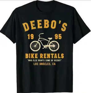 【100% cotton】[Graphic T-shirt]"Vintage Bike Rentals T-Shirt – Unisex Cotton Tee Inspired by Classic Cycling, Short Sleeve Crew Neck Casual Shirt, Comfortable Soft Cotton Top for Men and Women, Everyday Wear, Summer Outfits, Retro Cycling Style"