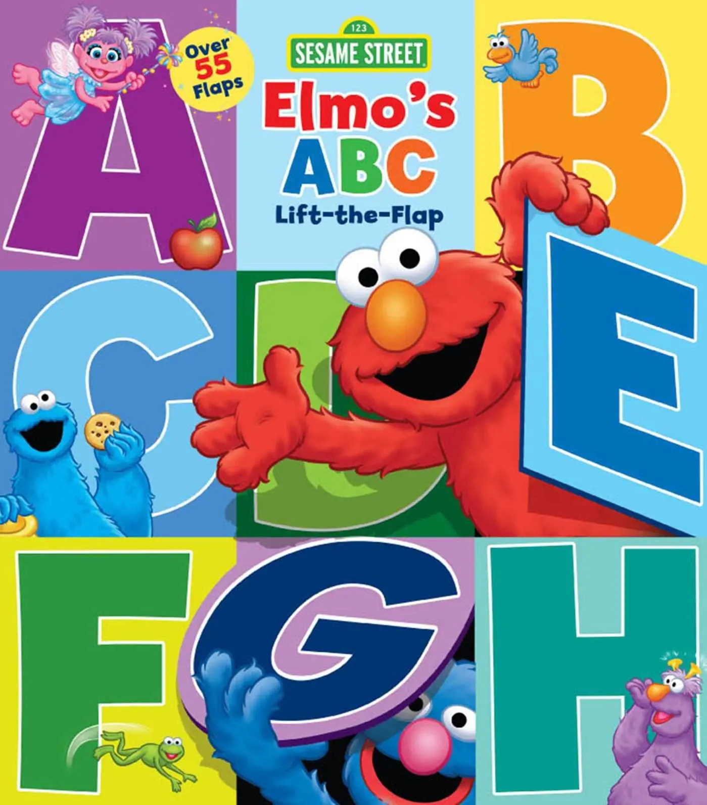 Sesame Street: Elmo's ABC Lift-The-Flap -- Tom Brannon - Board Book