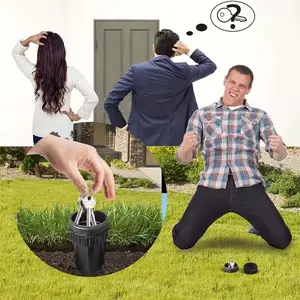 Outdoor Garden Key Hider Storage Case, Safe Security Hidden Anti-Theft Container, Camouflaged Nozzle Storage Box, 1pc