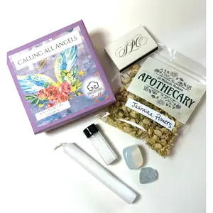 Calling All Angels Spell Kit | ✨ Aid From the Cosmos | Celestite