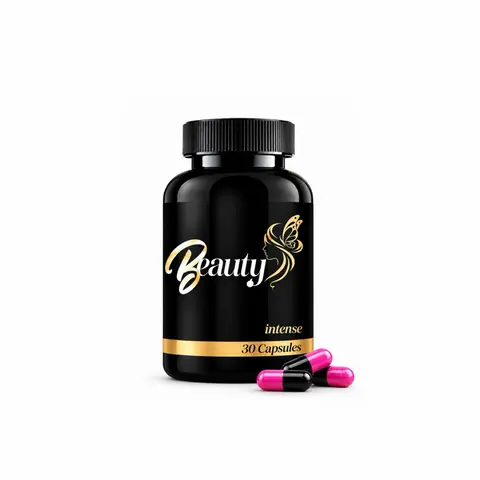 Beauty  GREEN, PINK OR BOTH | Daily Beauty Support Capsules | Hair, Skin & Nails Formula (30 Capsules) Supplement Edible