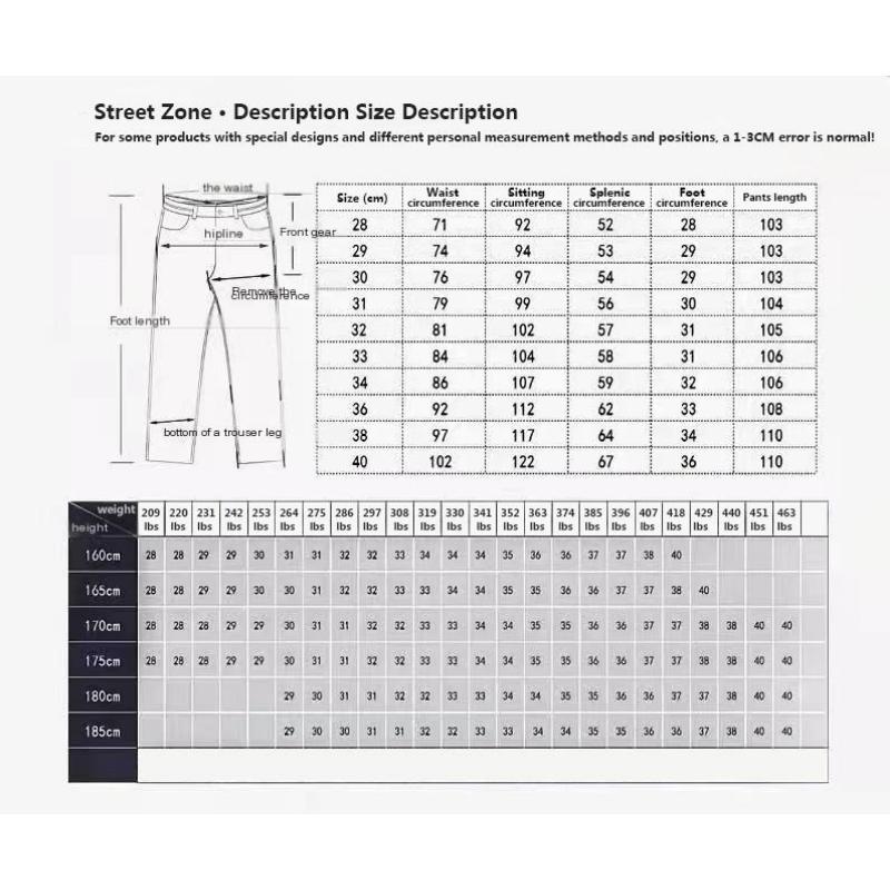 HuaHua'shop Purple Jeans Men's Jeans Casual Comfort Holes Fashionable Straight Skinny Slim Fit Jeans, Ripped Stretch Jeans Denim Pants Streetwear Fabric