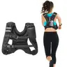 VEVOR Unisex Adjustable Weighted Vest - 12 lbs Muscle Exercise & Workout Equipment, Evenly-Distributed Iron Pellets, Reflective Stripe, Double Buckles, Dual Pockets, 35-45" Bust for Core Strength Training, Jogging (Weighted Vests Women Fit)