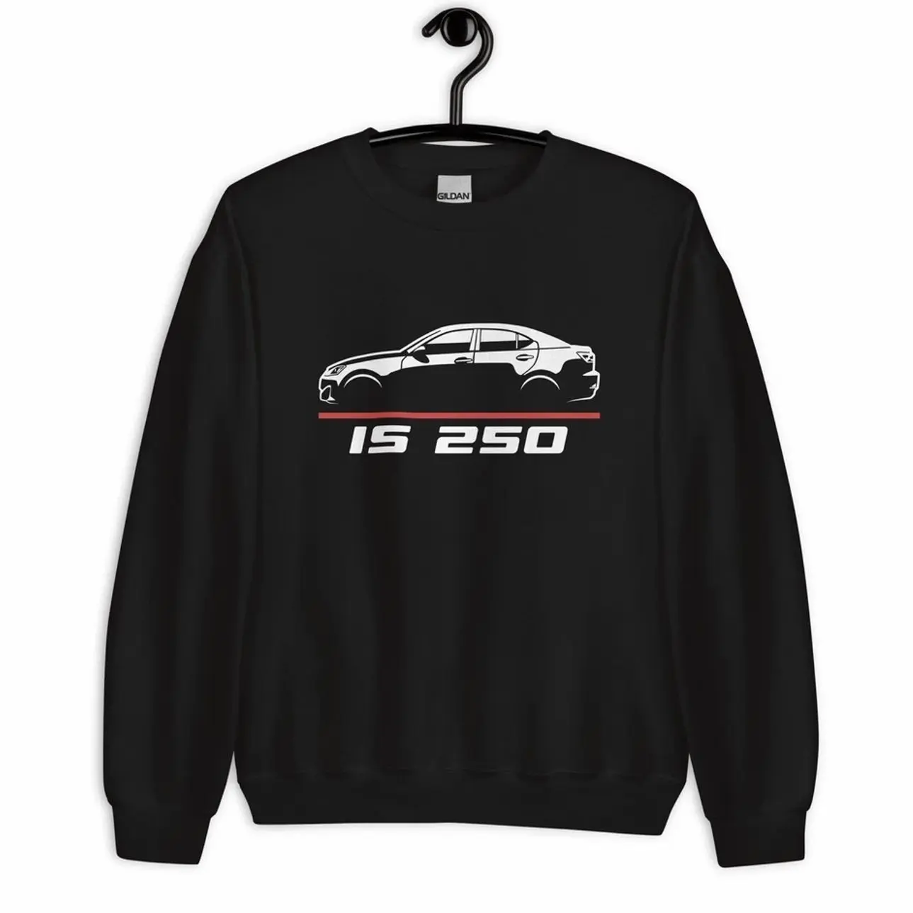 Vintage JDM Lexus IS 250 Car Owners Birthday Gift Silhouette Unisex T-Shirt Sweatshirt Hoodie, Gift for Car Lovers
