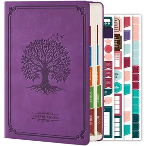 Planner 2026-2027, 8.4" X 5.7", July 2026 - June 2027 Daily And Monthly Academic Planner With Hourly Schedule, Monthly Tabs & 4 Planning Stickers, Appointment Book For School Students, Teachers