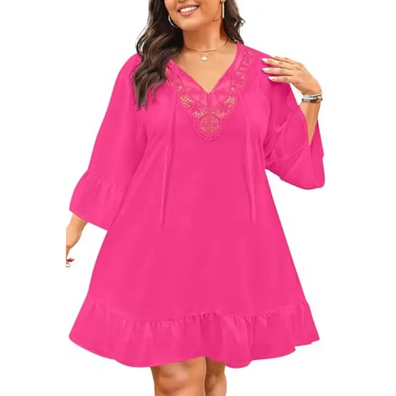 aqua mock neck lace shift dress - TikTok Shop aqua mock neck lace shift dress - TikTok Shop