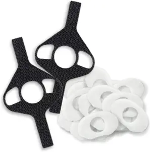 Bleep Super Bundle - 2 Vent Diffuser Kits & 48 Replacement Filters for Eclipse & DreamWay PAP Systems, Noise-Reducing, Easy Replacement, 2 Kits + 48 Filters