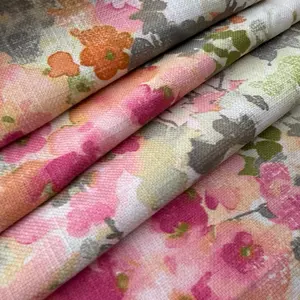 Water floral fabric- Sold by the yard