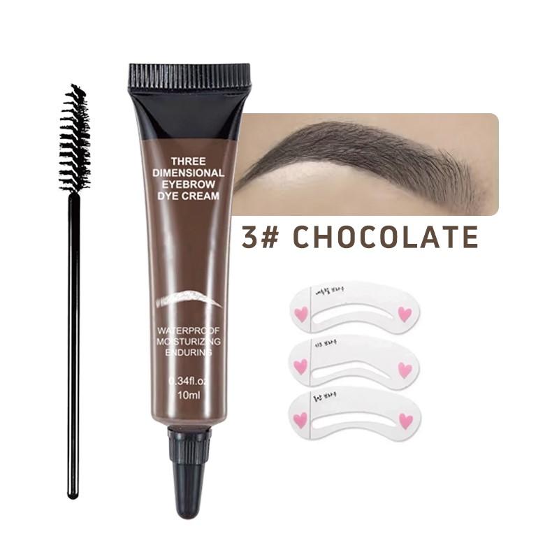Eyebrow dye kit for everyday use and soft makeup looks Dedicated makeup tools-A