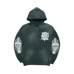 Sebrina Green Graphic Hoodie