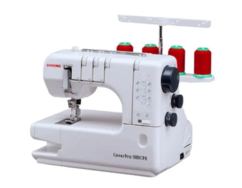 Janome CoverPro 1000CPX Coverstitch Serger Machine Janome CoverPro 1000CPX Coverstitch Serger Machine