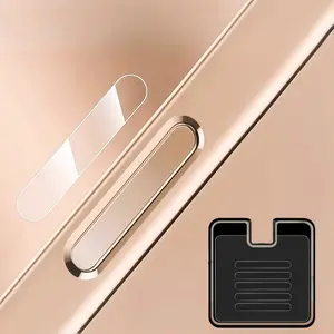 Camera Button Stickers for iPhone 17/16 Pro Max, Transparent Side Key Protection Film, Compatible with iPhone 17 Series, 1 Set