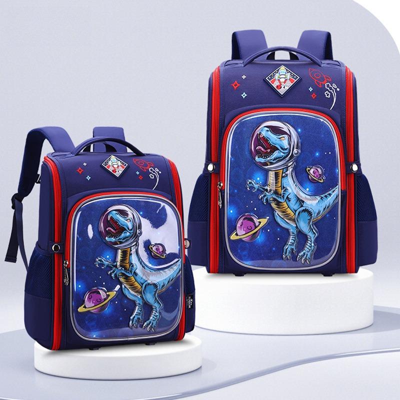 1 Piece Fantasy Princess Dinosaur Cartoon Backpack, Comfortable School Backpack, Casual Outdoor Bag, Anime Style School Bag