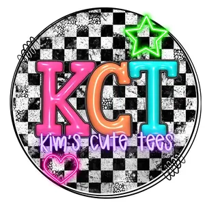 Kim's Cute Tees shop logo