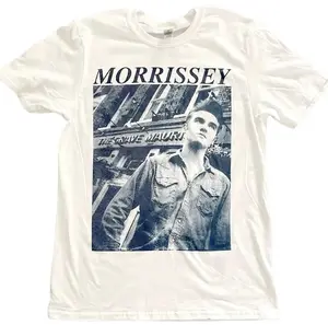 Morrissey Graphic Tee - Vintage Style Sunny T-Shirt For Music Lovers And Fans Of Iconic 80s Band