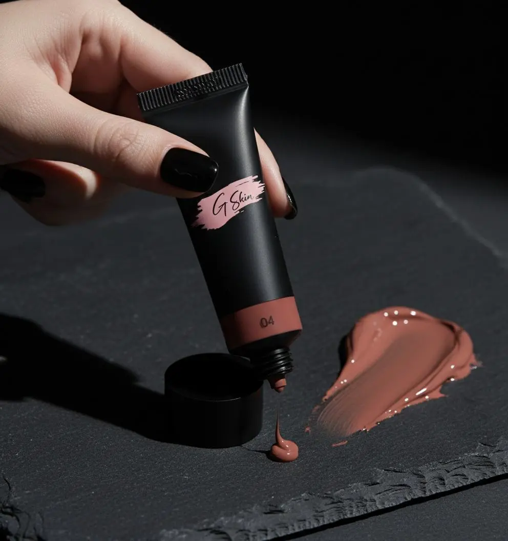 G Skin Ethereal Glow Hydrating Liquid Blush - Blendable, Buildable, Dewy Finish, Vegan, Titanium Shade, 10 mL, Suitable for All Skin Types, Ideal for Soft Glam Makeup, Blendable And Buildable, Glycerin, Cruelty Free