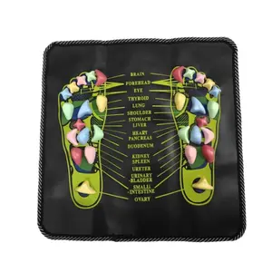 Foot Massage Pad, 1 Count Professional Stone Foot Massage Cushion, Foot Roller for Home & Gym, Manual Body Care Massage Tool for Women & Men