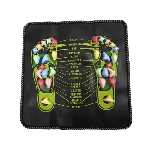 Foot Massage Pad, 1 Count Professional Stone Foot Massage Cushion, Foot Roller for Home & Gym, Manual Body Care Massage Tool for Women & Men, Massagers