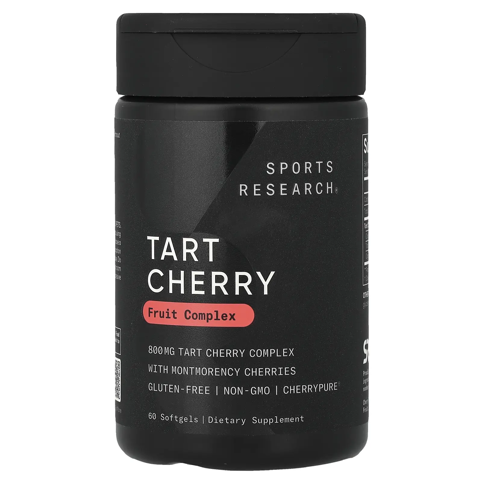 Sports Research Tart Cherry, Fruit Complex, 60 Softgels