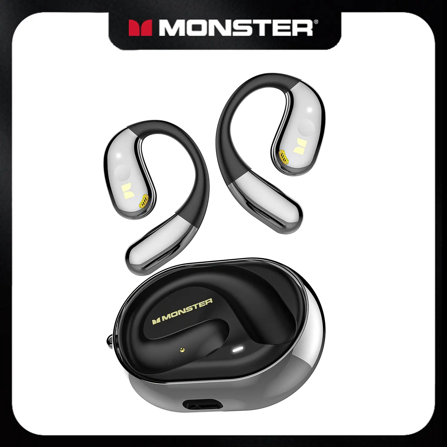 Monster Open Ear AC360, Wireless Rotary Earphone, With Lanyard